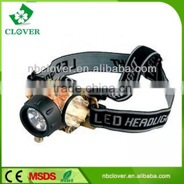 Outdoor chinese led flashlight 5 LED miner super-bright head led lamp