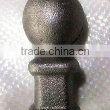 wrought iron decoration of fence and gate forged steel ball or post top/spears heads