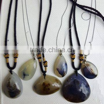 Wholesale Druzy Agate Pendants Agate Gemstone Jewelry