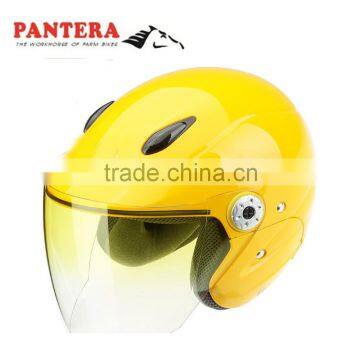 Chongqing double goggle Visor pure blue helmet full face bike helmet