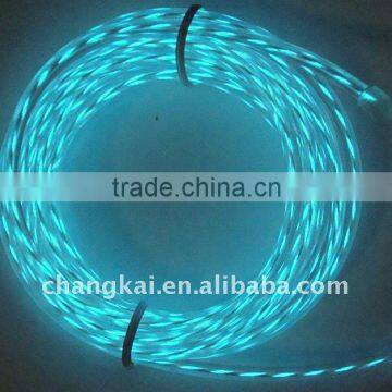 3.2mm High Brightness Transparent blue EL chasing wire