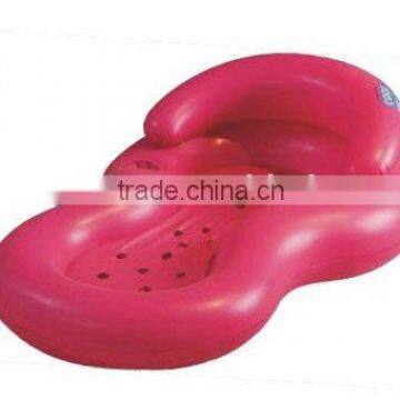 pvc air mattress / lounge chair