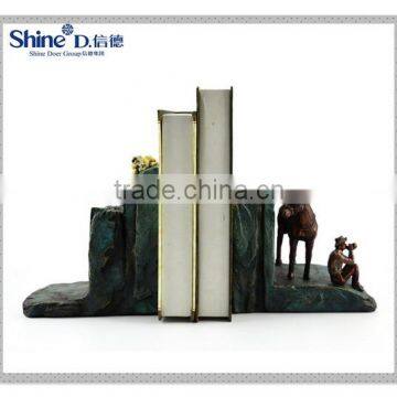 polyresin creative unique modern book holder alibaba china supplier wholesale bookend