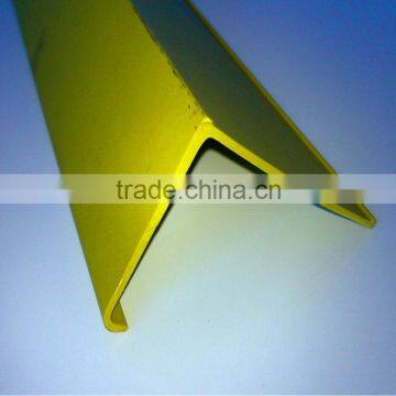 PVC plastic profile edge