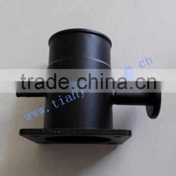 Stainless steel black coating pipe part