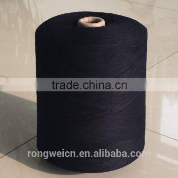 100pct Cotton Indigo Yarn Waxed for Weaving photo-2