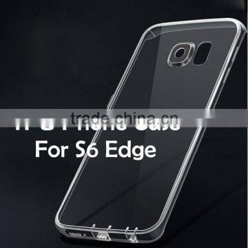 Leather Cell Phone Case TPU Case for Samsung S6 Edge s6 Edge Plus