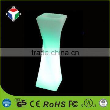 LED Color Changing Decoration Waterproof Plastic Twisted Flower Pot photo-3