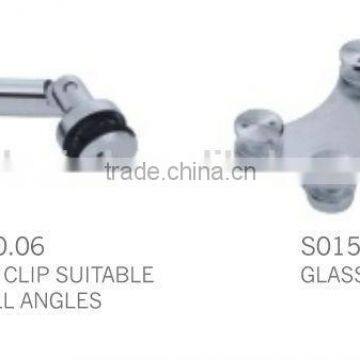 stainless steel sliding glass door glass clamp class clip glass holder