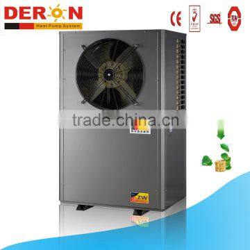 11.8kw guangzhou deron home appliance air water heat pump water heater for hot water and heating