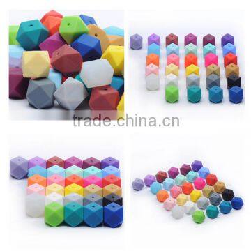 Silicone Beads Baby Chew Fashion Beads Silicone Chewable Baby Beads