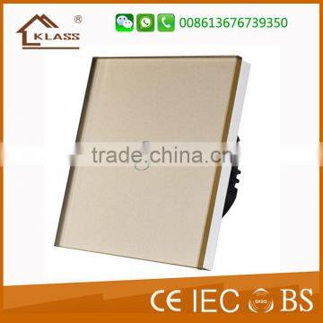 EU AND UK Single Live Line Smart Touch Sensor Switch CE AND ICE for Apartment and Hotel photo-5