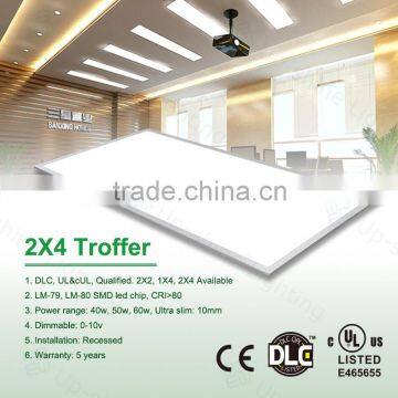 LM-80 2835 SMD ul Cul Dlc 2x4 50w 60w Square Led Panel Lighting