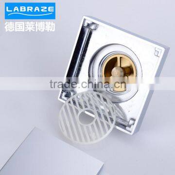 LABRAZE LE8201C Bathroom/kitchen Brass Floor Drains With Chrome Plating photo-3