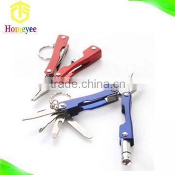 Promotion gift for Electrophoresis surface mini pocket tool in plier with led light