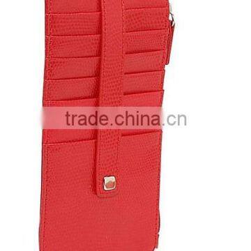 2014 new promotional gift cheap card holder lady wallet smart phone holder in high quality