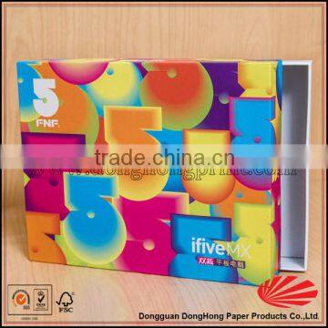 Well-designed a4 paper storage box for ipad, lid and base box