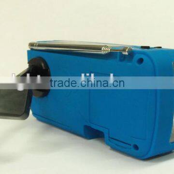 Portable With LED Emergency Flashlight With Muilti-band Solar Dynamo Radio Solar Energy Dynamo Radio photo-3
