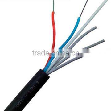 High Quality FRP Strength Member Loose Tube mm Optical Fiber Cable Gyfty / Fiber Optic Cable Meter Price photo-2