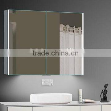 High quality led illuminated mirror cabinet ,Hotel bathroom mirror with lights