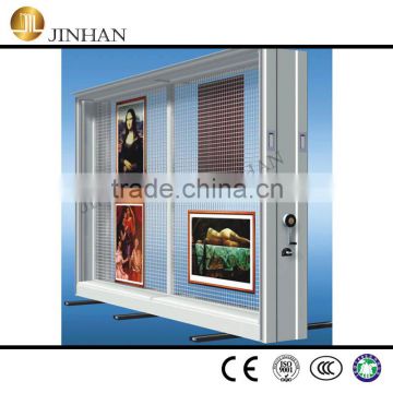 Oil Painting Display Space Saver Storage Mobile Shelving