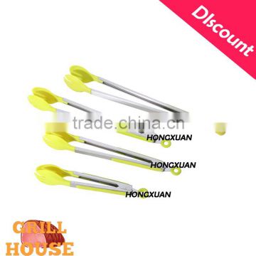 New design stainless steel kitchenware with high quality stainless steel kitchenware tong garden nylon kitchenware