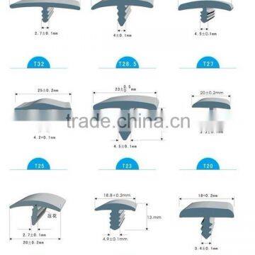 Yutong Pvc Edging Strip t Shaped Edge Trim