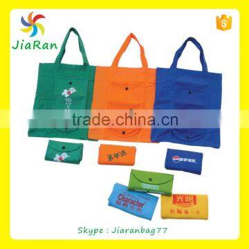 China recyclable wallet folding shopping non woven tote bag