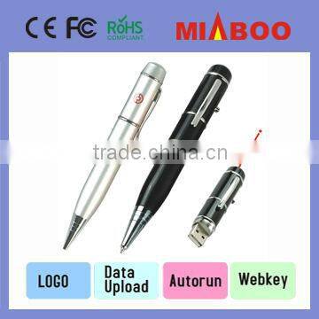 2013 hot selling company gift pen usb,free laser and New 3 in 1 Stylus pen usb drive,Laser Pointer gadget custom usb pen,pen usb