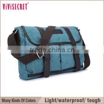 Vivisecret Unisex Vintage One Cross Strap Canvas Messenger Bag photo-6