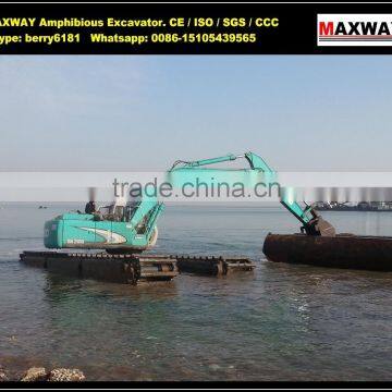 China Cheapest 20 Ton Amphibious Excavator , CE , ISO, EPA , SGS , Model: MAX200SD