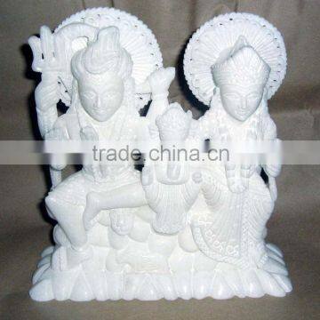 Marble Shiva Parvati Statue Hindu God Statues Indian God Statue