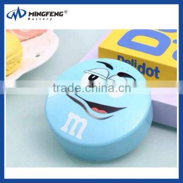 Cute smile cartoon M 8000mAh power bank emergence charger for samrt phone