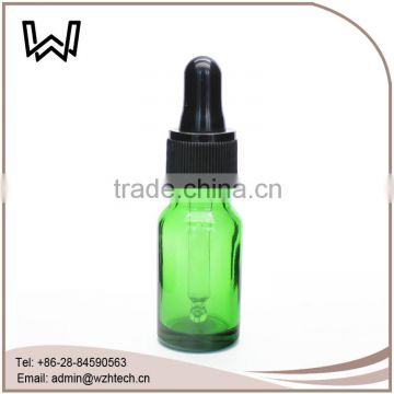 10ml green glass e liquid dropper bottle