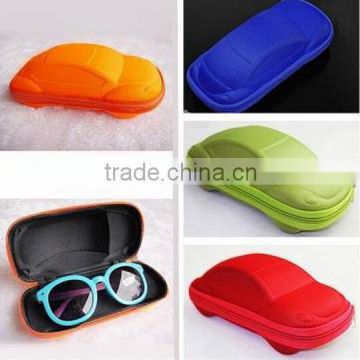 New design Car Shape Glasses Box / Sun Glasses Eyeglasses Protector / coin Case Box Holder