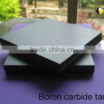 Boron carbide target