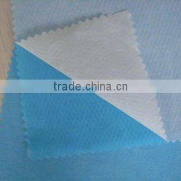 PE film laminated with Tissue, hot-melt glue laminated