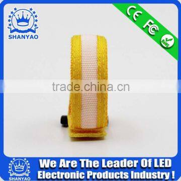 Custom Party Light Up Flashing LED Bracelet/Wristband/Bangle For Promotion