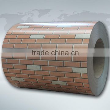 Cold rolled brick grain color coated steel coil