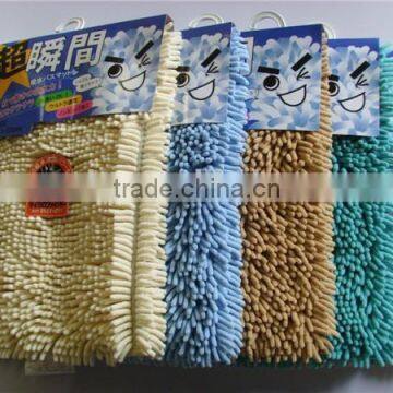 100% polyester chenille carpet floor carpet bathroom carpet tile