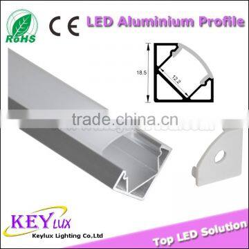 Triangle Aluminum Profile for Corner and Surface Mounted TED001P18