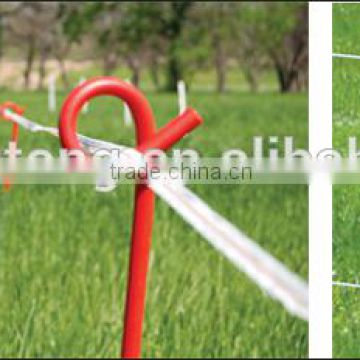 pigtail post and plastic post are used for fence equipment