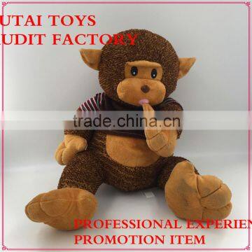 Color Gorilla Toy for Sale Promotion Plush Gorilla Toy