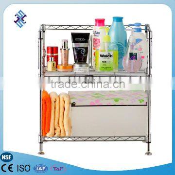 Metal bathroom rack bathroom shelf wire towel rack towel shelf