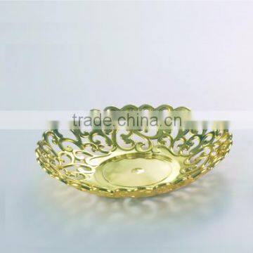 European style gold silver hollow out Explosion models sold electroplate