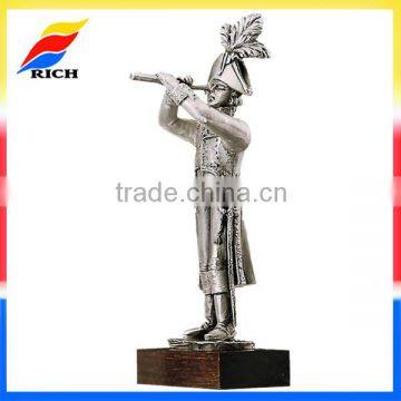 French solider history pewter alloy military figure