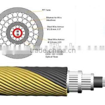 Light weight and friendly installation optic cable submarine