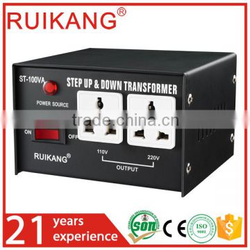 Step up/down voltage converter transformer110/200/ 220/240v to 220/110v for home 100VA