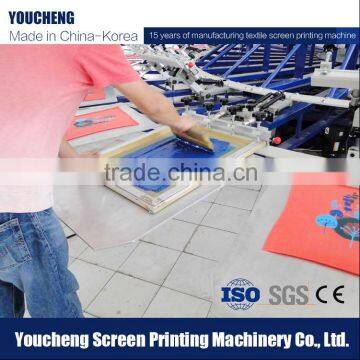 Polyster Woven Fabric Screen Printing Machine Price