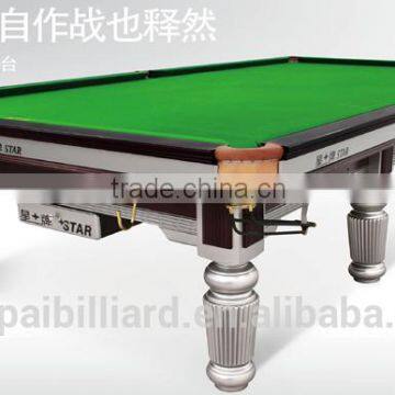 12 ft Star Silver Snooker Table XW102-12S with top grade accessories